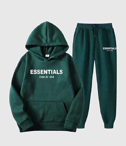 Essentials Fear of God Tracksuits Green