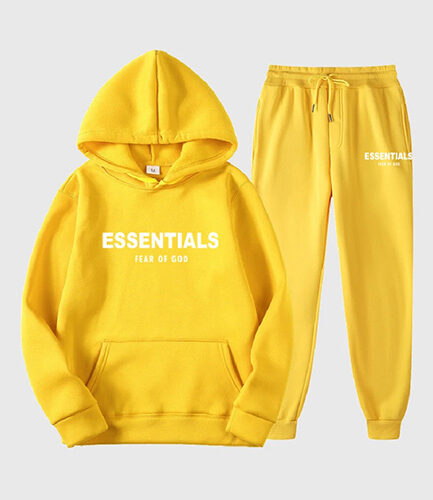 Essentials Fear of God Tracksuits Yellow