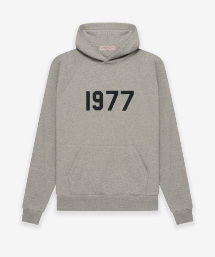 Essentials 1977 Hoodie – Dark Gray