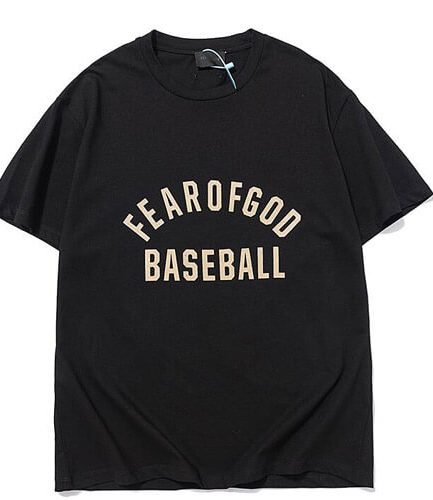 FEAR OF GOD Black T-shirt