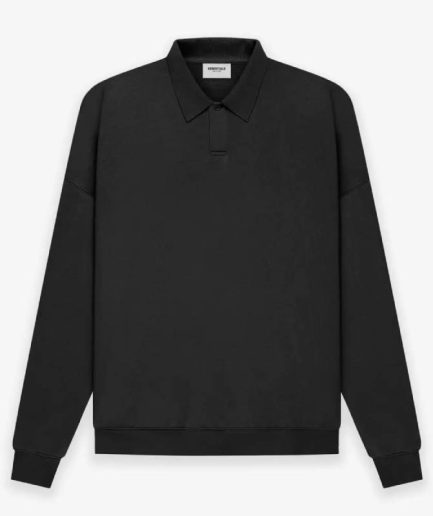 Fear of God ESSENTIALS Long Sleeve Polo Sweatshirt