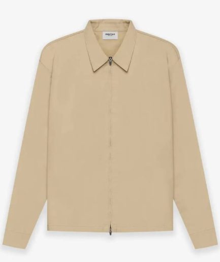 Fear of God ESSENTIALS Twill Jacket – Khaki