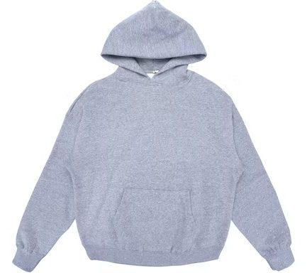 Fear of God Essentials Graphic Pullver Hoodie – Grey