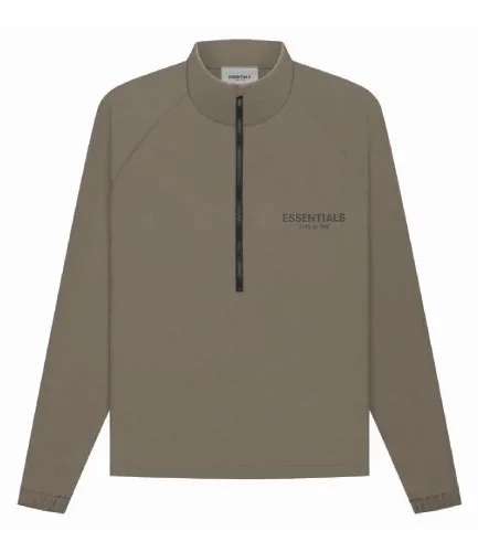 Fear of God Essentials Half Zip Track Jacket