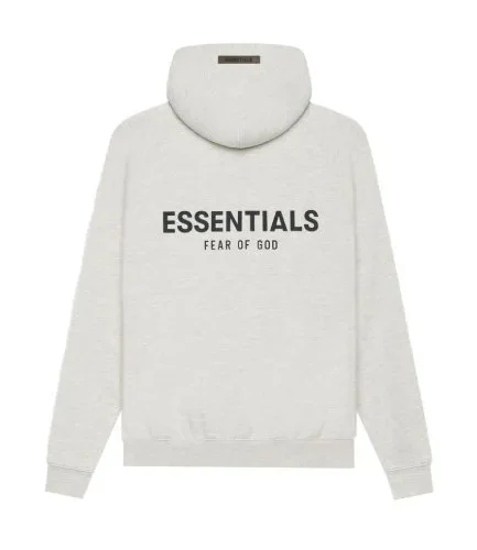 Fear of God Essentials Relaxed Hoodie (SS22) Light Oatmeal