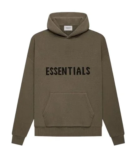 Fear of God Essentials Knit Pullover Hoodie