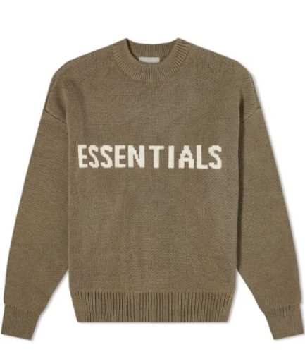 Fear of God Essentials Knitted Sweater Harvest