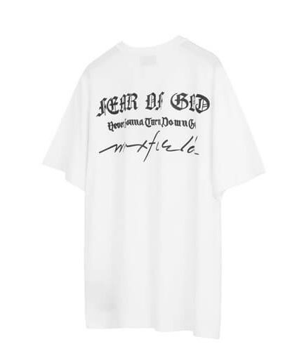 White Fear of God x Maxfield T-shirt